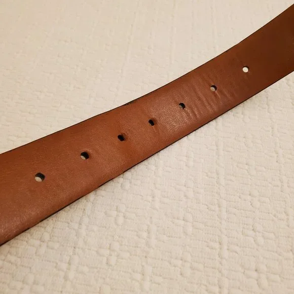 Van Heusen Mens Black Textured Synthetic Casual Dress Belt - 43” - Picture 7 of 11